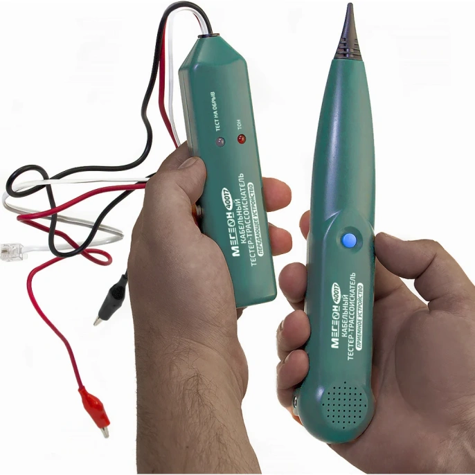 Кабельный тестер-трассоискатель МЕГЕОН 40017 00000003940