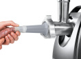 Мясорубка Bosch MFW67440 2000Вт черный/серебристый