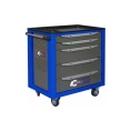 Инструментальная тележка Toollbox с центральным замком серии standart TBS-5 RAL 5005
