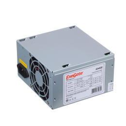 Блок питания 400W ExeGate AA400 (ATX, 8cm fan, 24pin, 4pin, 2xSATA, IDE) EX253682RUS