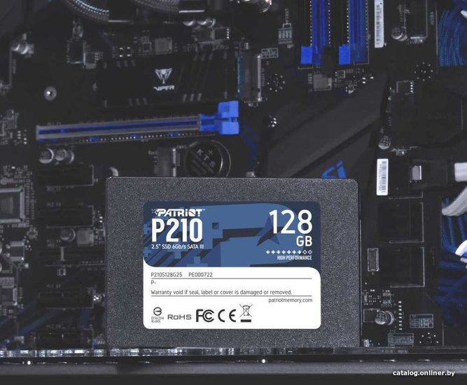 Накопитель SSD Patriot SATA-III 128GB P210S128G25 P210 2.5"