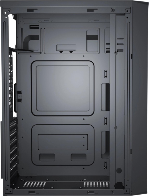 Корпус ATX Digma DCC-MD302, Midi-Tower, без БП,  черный