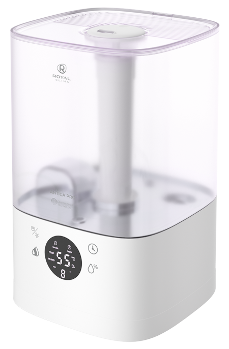Увлажнитель воздуха ультразвуковой Royal Clima RUH-ANP300/4.3E-WT, 4.3л, белый