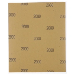 Лист шлифовальный на бумажной основе, водостойкий 10 шт; 230x280 мм; P 2000 MATRIX 75629