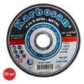 Диск отрезной по металлу Karbosan 125x1х22 мм (25 шт) KAR-910460-25
