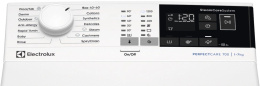 Стиральная машина Electrolux EW7T4272E, с вертикальной загрузкой, 7кг, 1200об/мин, с паром, с английской панелью управления