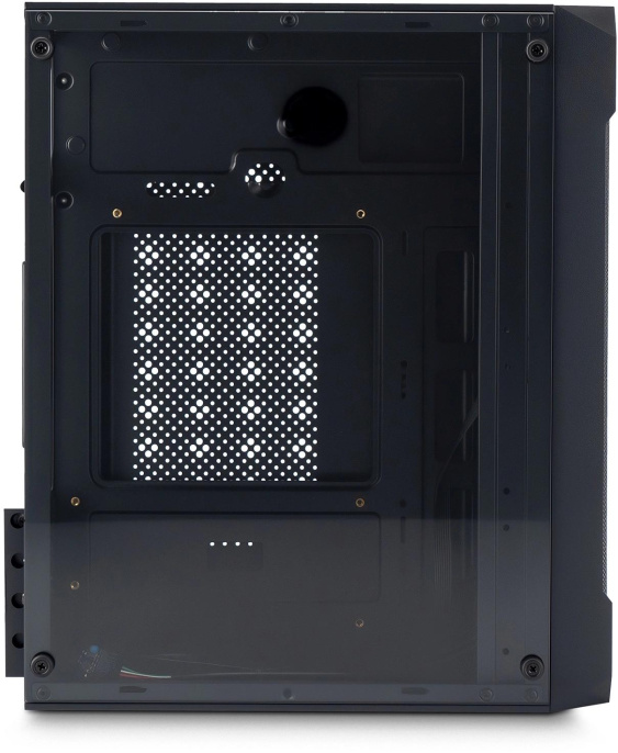 Корпус Оклик OCC-MN301 черный без БП mATX 1x80mm 2x120mm 1xUSB2.0 1xUSB3.0 audio