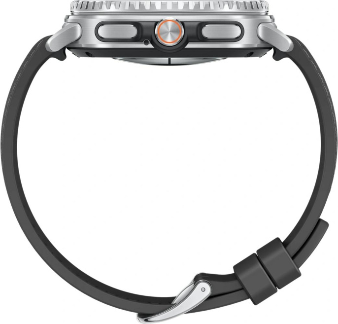 Смарт-часы Samsung Galaxy Watch 8 Classic LTE 46мм,  1.34",  с SIM,  черный/серебристый