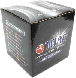 Охладитель TITAN COMPUTER DC-478G825Z/N Cooler 478, 24.3дБ, 2750об/мин, Al