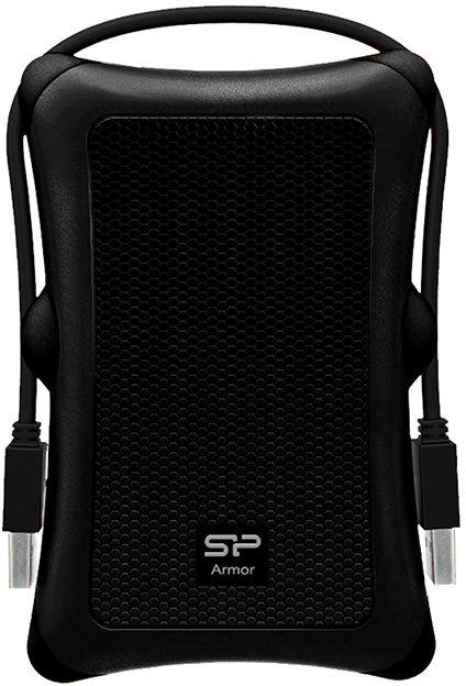 1ТБ Внешний диск HDD Silicon Power Armor A30 SP010TBPHDA30S3A, USB 3.0, черный