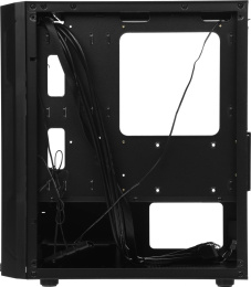 Корпус mATX Aerocool Trinity Mini-G-BK v2, Mini-Tower, без БП, черный [accs-pv32033.11]