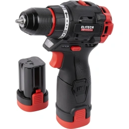 Аккумуляторная дрель Elitech CD 16L2 (16В, 2х2Ач, 55Нм, BL) HD 205715