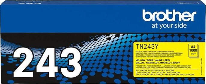 Картридж Brother TN243Y, желтый / TN243Y