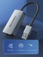 USB-Хаб CABLETIME CB56G (CT-AML2500-AG) – USB 3.0 A, 2.5G RJ45 Gigabit Ethernet для ноутбуков