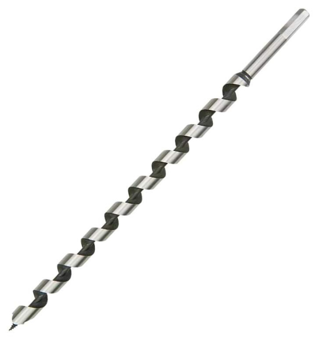 Сверло Makita 14x450мм (D-07587) (по дереву,спираль Левиса,  шестигранный хвостовик)
