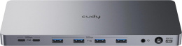 Разветвитель USB-C Cudy CS700 6порт. серебристый