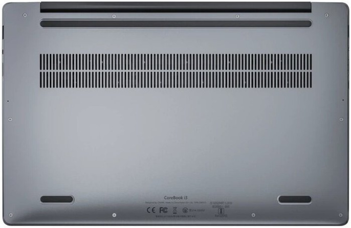 Ноутбук Chuwi CoreBook i3/ i3-10100Y/ 14 FHD IPS/ UHD/ 8GB/ 256GB/ W11Pro/ Grey black (CWI575-i3101008G256)