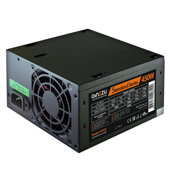 Блок питания Ginzzu SA450 OEM