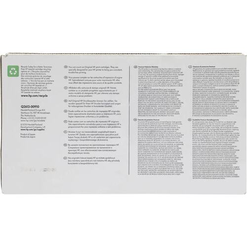 Картридж лазерный HP 13A Q2613A черный 2500стр. для HP LJ 1300/1300N