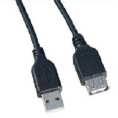 PERFEO Кабель USB2.0 A вилка - А розетка, длина 1,8 м. U4503