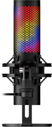 Микрофон проводной HyperX QuadCast 2 S 3м черный (9A273AA)