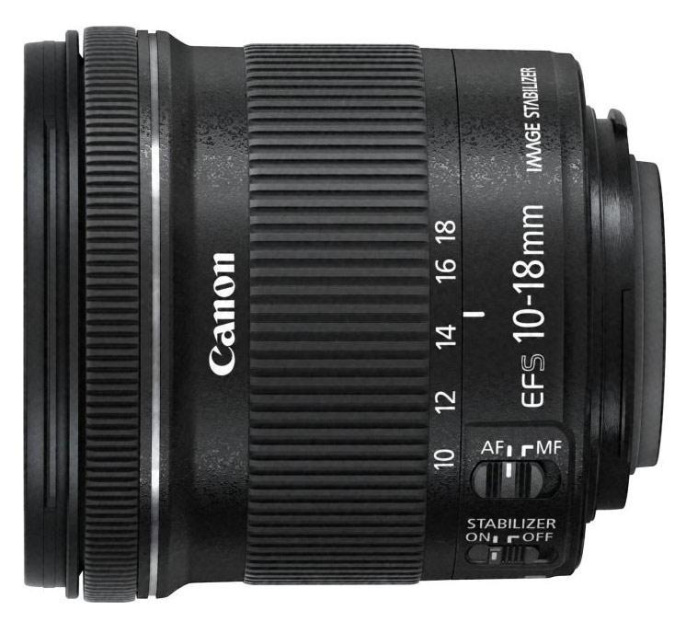 Объектив Canon EF-S 10-18mm f/4.5-5.6 IS STM,  Canon EF-S [9519b005]