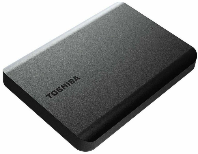 1ТБ Внешний диск HDD  Toshiba Canvio Basics HDTB510EK3AA, USB 3.0, черный
