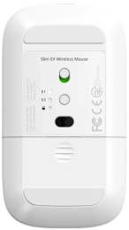 Мышь Satechi Slim EX (серебристый)  Беспроводная Wireless Multi-Mode Mouse BT&GHz. Цвет: серебристый (ST-MEXS)