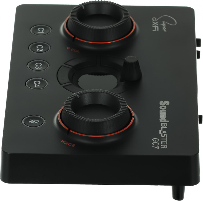 Звуковая карта USB Creative Sound BlasterX GC7,  7.1, Ret [70sb185000000]