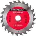 Диск пильный по дереву (230х32 мм, 24 зуба) GROSSMEISTER 031001013