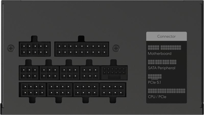 Блок питания Formula FV-850GM Gen.5,  850Вт,  80 PLUS GOLD,  120мм, черный, retail