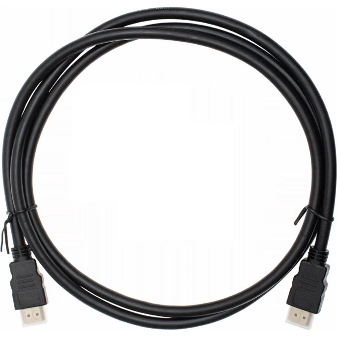 Кабель аудио-видео Cactus CS-HDMI.1.4-1.5 HDMI (m)/HDMI (m) 1.5м. позолоч.конт. черный