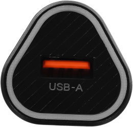 Автомобильное зарядное устройство Buro BUCL1, USB-A, 18Вт, 3A, черный [bucl18p100bk]