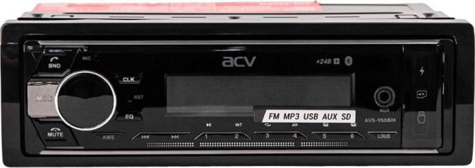 Автомагнитола ACV AVS-950BM 1DIN 4x45Вт v4.0 40810