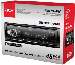 Автомагнитола ACV AVS-946BW 1DIN 4x45Вт 38522