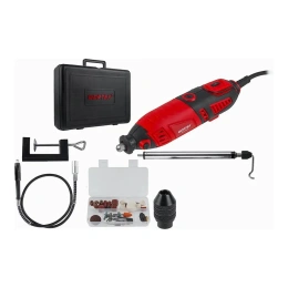 Электрический гравер WORTEX MG 3219 E в чемодане, аксессуары 185 вт, 8000-35000 об/мин, цанга 2.4/3.2 мм 1333745