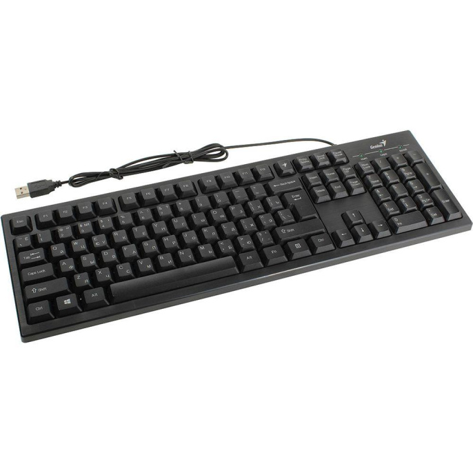 Клавиатура Genius Smart KB-101, USB, мембранная, черный [31300006414]