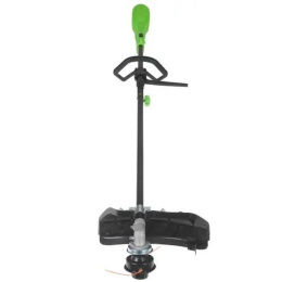 СИБРТЕХ Триммер электрический ЭКИ-1100, 1100 Вт, 350 мм, разборная штанга,катушка [96631]