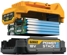 Батарея аккумуляторная DeWALT DCBP034G-XJ, 18В, 1.7Ач, Li-Ion