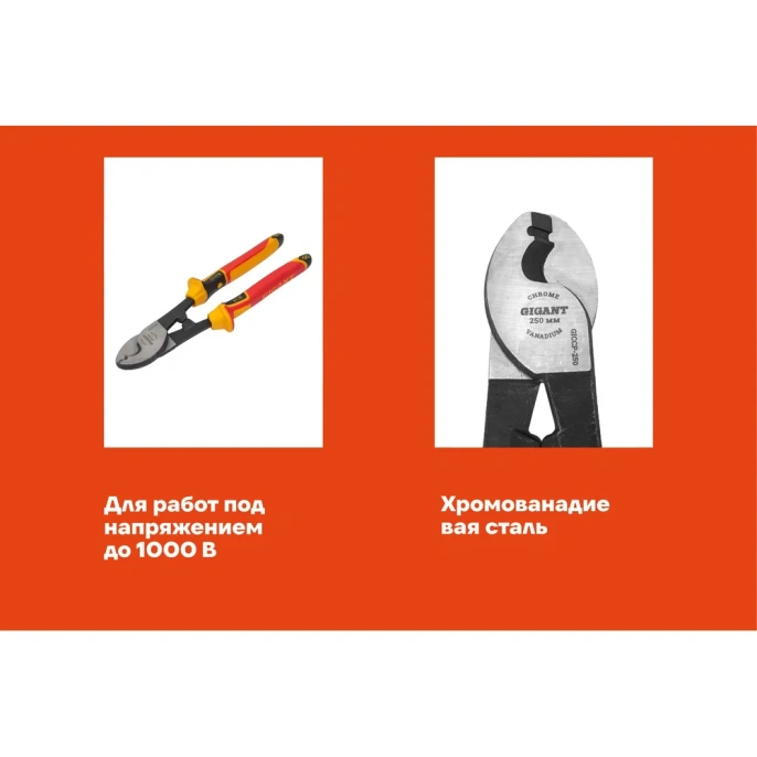 Диэлектрический кабелерез Gigant 250 мм GICCP-250