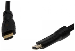 Кабель аудио-видео Cactus CS-HDMI.2-10 HDMI m /HDMI m 10м. позолоч.конт. черный