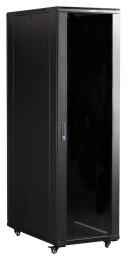 Шкаф коммутационный Lanmaster Business TWT-CBB-22U-6X10-P1 напольный 22U 600x1000мм пер.дв.перфор. задн.дв.перфор.2-хст. 2 бок.пан. 800кг черный IP20