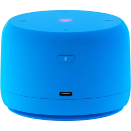 Умная колонка Yandex Станция Лайт 2 без часов Алиса синий 6W 1.0 BT/Wi-Fi 10м (YNDX-00028BLU)