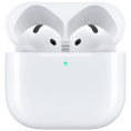 Наушники Apple AirPods 4 A3050,A3053,A3058, Bluetooth, вкладыши, белый [mxp63za/a]