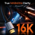 Кабель CABLETIME CH29L (CT-HD4KF-AG2) 2 м, плоский HDMI-4K60Hz