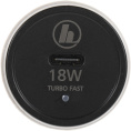 Автомобильное зарядное устройство HAMA H-183327,  USB-C, USB-C, 18Вт, 3A, черный [00183327]