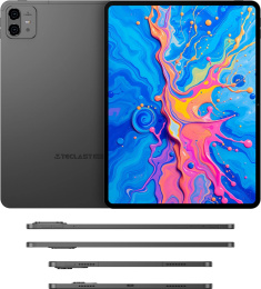 Планшет Teclast ArtPad Pro Premium Set G99 2.2 8C RAM8Gb ROM256Gb 12.7" IPS 2176x1600 4G Android 15 черный 13Mpix 8Mpix BT WiFi microSD 256Gb 10000mAh 11hr 16005122