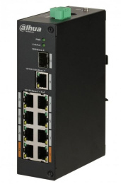 Коммутатор Dahua DH-S4220-16GT-190 (20-портовый, управляемый, настольный, гигабитный, 16 портoв PoE, передает данные с высокой скоростью через USB 3.0, cетевое резервирование: STP/RSTP, поддерживает IEEE802.3af, IEEE802.3at,  PD alive)