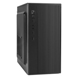Корпус Minitower ExeGate BAA-408 (mATX, без БП, 2*USB, HD Audio, черный) EX298151RUS