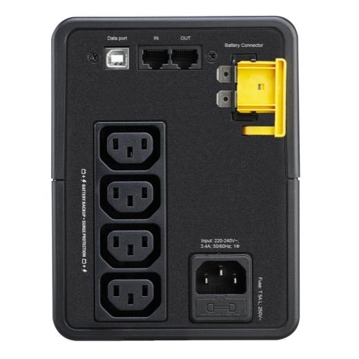 Источник бесперебойного питания APC Back-UPS 750VA/410W, 230V, AVR, 4xC13 Outlets, USB, 1 year warranty